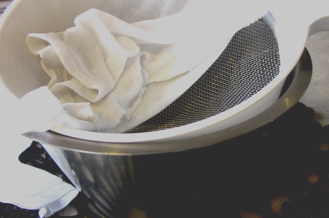 The Milk Straining Station