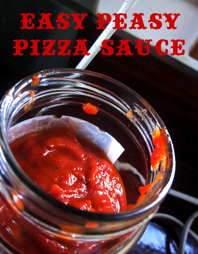 KR Easy Peasy Pizza Sauce (Vegan, Gluten Free)